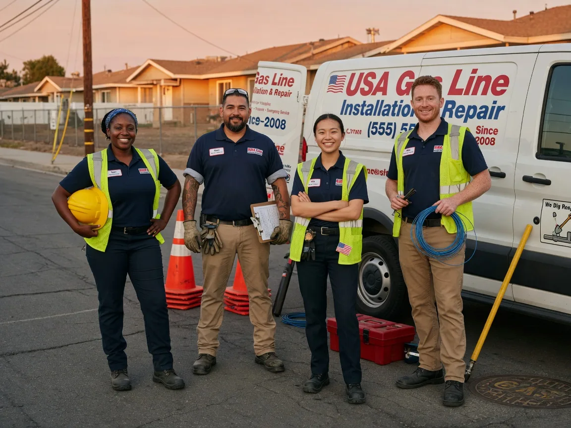Gas Line Installation company in Martinsville, MO